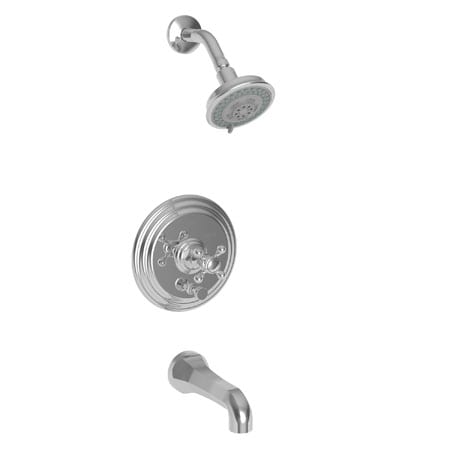 Newport Brass Tub and Shower Trim Set, Polished Chrome, Wall 3-922BP-26